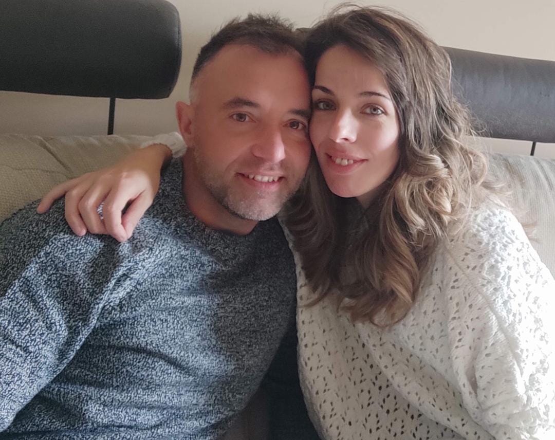 Sandra e Iván en 2021