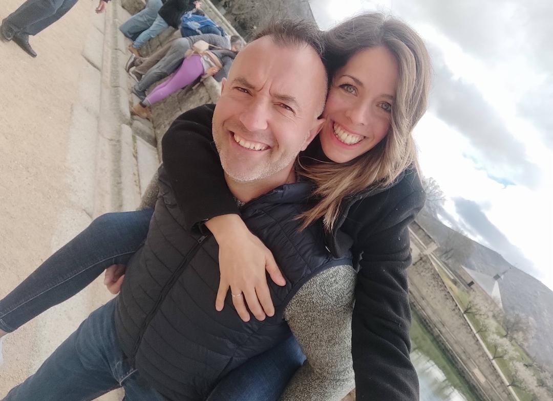 Sandra e Iván en 2023